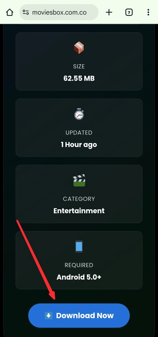 MovieRulz App Screen Shots 3